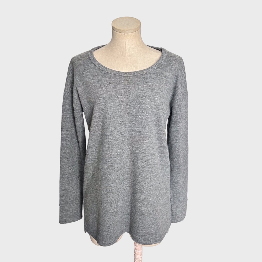 Standard James Perse Heather‎ Gray Sweatshirt Pullover